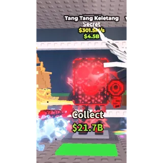 Steal a Brainrot 301.5m/s cursed Tang Tang Keletang