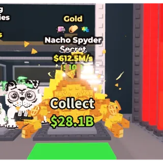 Steal a Brainrot 612.5m/s  Nacho Spyder