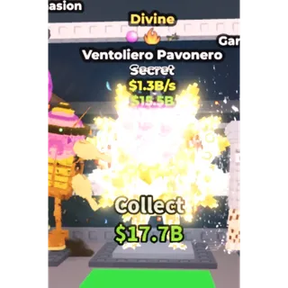 Steal a Brainrot 1.3B/s Divine VENTOLIERO PAVONERO