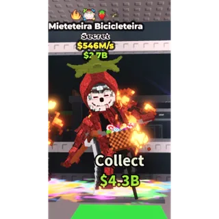 Steal a Brainrot 546m/s Mieteteira Bicicleteira
