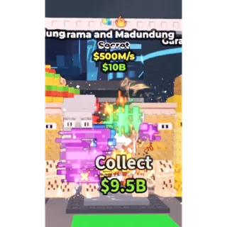 Steal a Brainrot 500M/S GARAMA AND MADUNDUNG