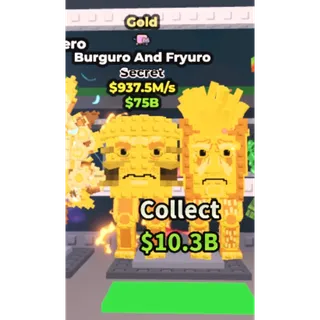 Steal a Brainrot 937.5m/s Burguro and Fryuro
