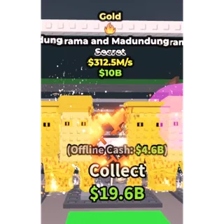 Steal a Brainrot 312.5m/s GARAMA AND MADUNDUNG