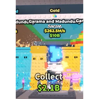 Steal a Brainrot 262.5M/S GARAMA AND MADUNDUNG