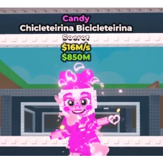 Steal a Brainrot CANDY Chicleteirina Bicicleteirina