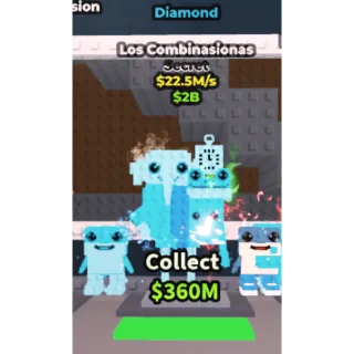 Steal a Brainrot DIAMOND Los Combinasionas