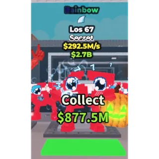 Steal a Brainrot 292.5m/s Los 67