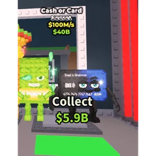 Steal a Brainrot Cash or Card