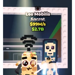 Steal a Brainrot 99m/s Los Mobilis