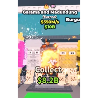 Steal a Brainrot 550m/s GARAMA AND MADUNDUNG