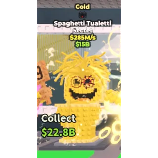 Steal a Brainrot 285m Spaghetti Tualetti