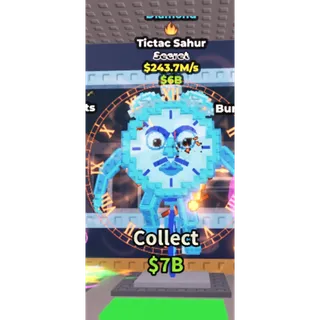 Steal a Brainrot  Diamond + trait Tictac Sahur 