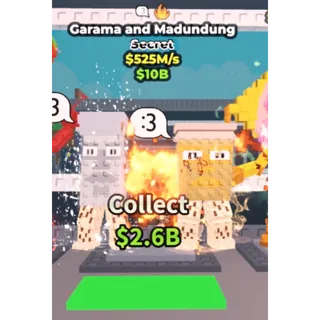 Steal a Brainrot 525m/s GARAMA AND MADUNDUNG