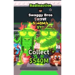 Steal a Brainrot 540,/s Swaggy Bros