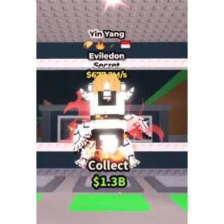 Steal a Brainrot 677.2m/s Eviledon Yin Yang