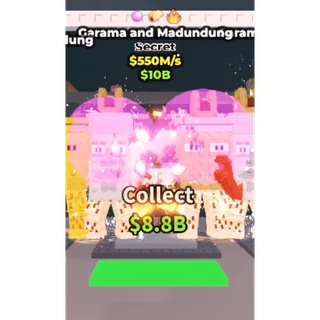 Steal a Brainrot 550m/s GARAMA AND MADUNDUNG