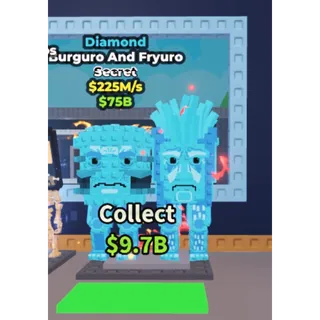 Steal a Brainrot Diamond Burguro and Fryuro