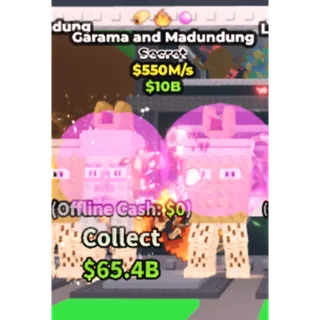 Steal a Brainrot 550m/s GARAMA AND MADUNDUNG