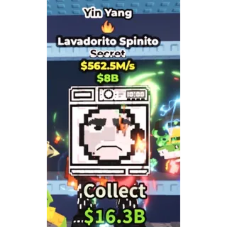 Steal a Brainrot 562.5m/s YIN YANG LAVADORITO SPINITO