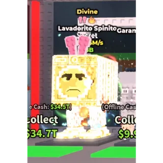 Steal a Brainrot 877.5m/s DIVINE LAVADORITO SPINITO