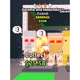 Steal a Brainrot 850m/s GARAMA AND MADUNDUNG