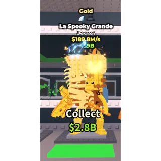 Steal A Brainrot Gold La Spooky Grande