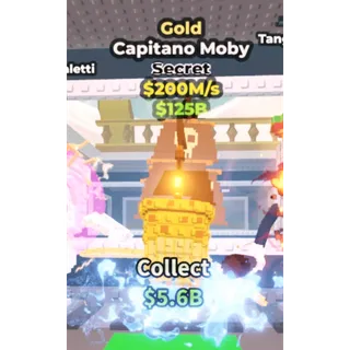 Steal a Brainrot Gold Capitano Moby 
