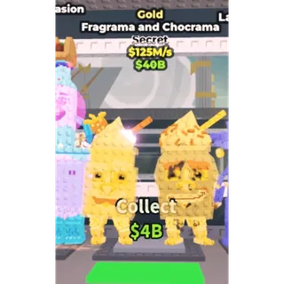 Steal a Brainrot Gold Fragrama and Chocrama