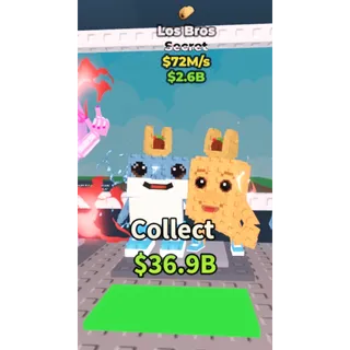 Steal a Brainrot 72m/s taco trait Los Bros