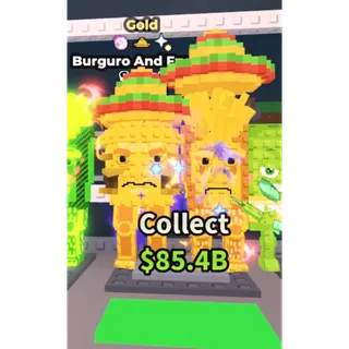 Steal a Brainrot 1.6b/s Gold Burguro and Fryuro