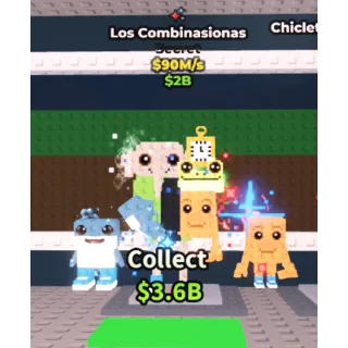 Steal a Brainrot 90m/s FIREWORK Trait Los Combinasionas