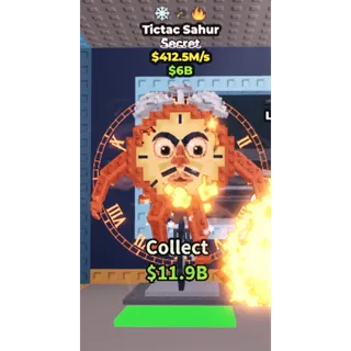 Steal a Brainrot  412.5M/s Tictac Sahur (3 traits)