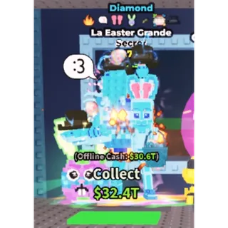 Steal a Brainrot 1.7b/s Diamond La easter grande