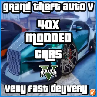 GTA V | 4O MODDED CARS