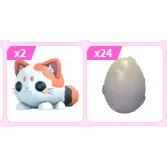MOCHI MEOW & MOON EGG