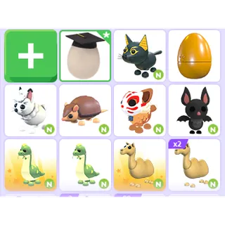 11X NEON ADOPT ME PET
