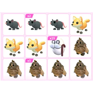 35X  ADOPT ME PETS