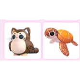 PURROWL & SEA TURTLE