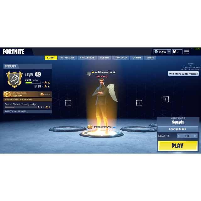 Fortnite 50k Vbucks Account Other Gameflip - fortnite 50k vbucks account