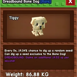 bone dog 86.88kg