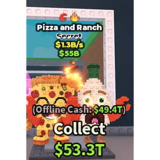 Pizza and Ranch | 1.3B/s