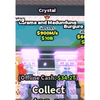 CRYSTAL Garama and Madundung 900m/s