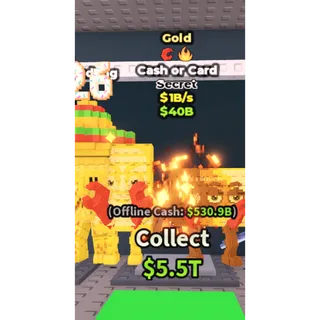 Cash or Card 1B/s