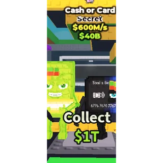cash or cash 600m