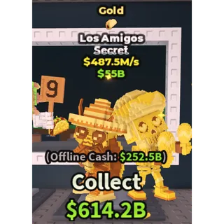 🟡 Gold Los Amigos | ❗ 487.5m/s