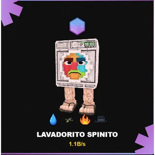 Crystal Lavadorito Spinito | 1.1B/s