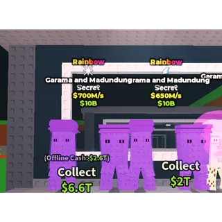 2 rainbow garmas 
