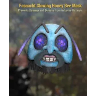 Fasnacht Glowing honey bee mask