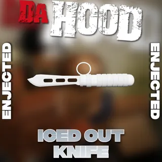 Iced Out Knife - Da Hood