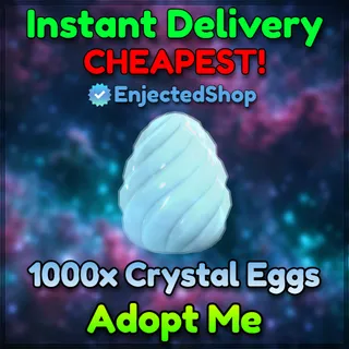 1000x Crystal Eggs - Adopt Me